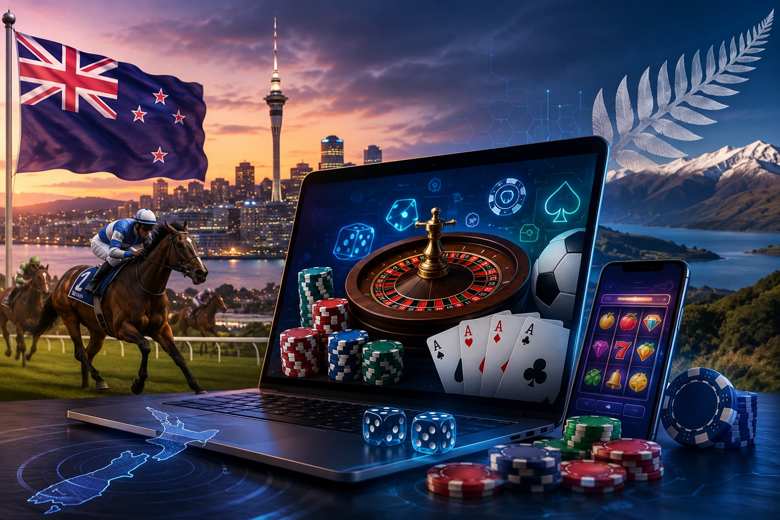 The gambling industry in New Zealand